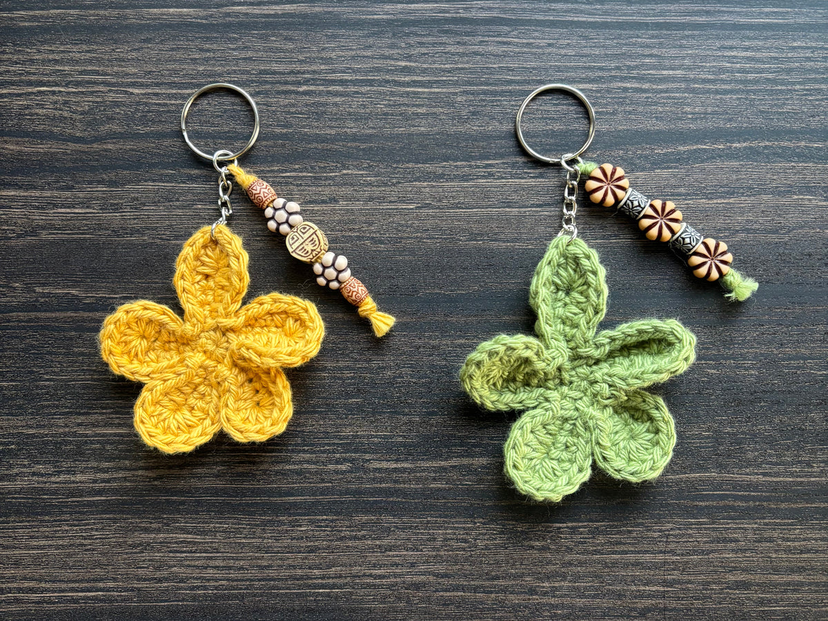 Flower Keychain/Bag Charm