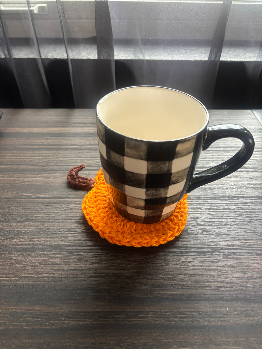 Pumpkin Coasters