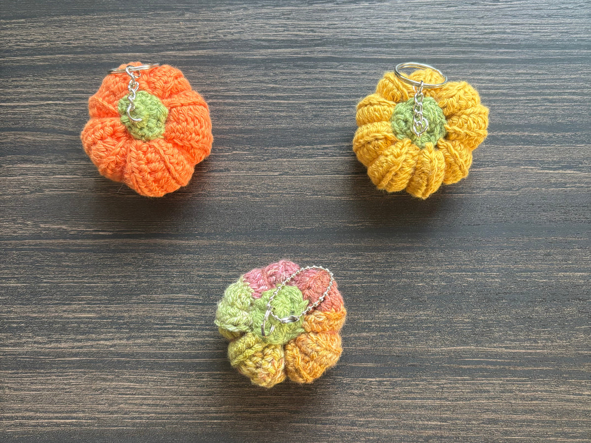 Pumpkin Keychain/Bag Charm