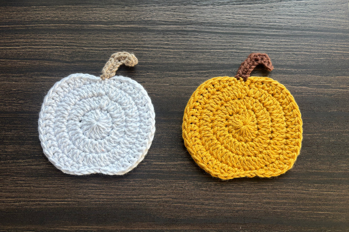 Pumpkin Coasters